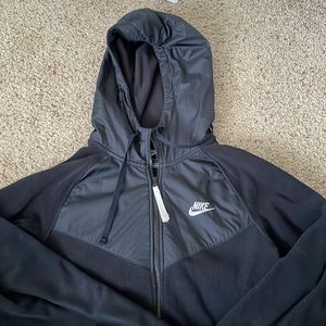 Nike Mens Fleece Hooded Jacket Size Small